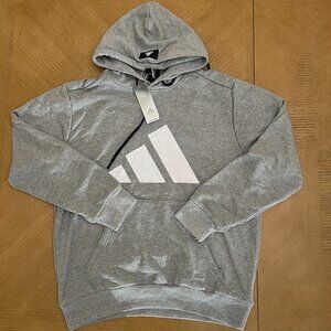 NWT Men's Adidas Gray Hoodie - Size Large